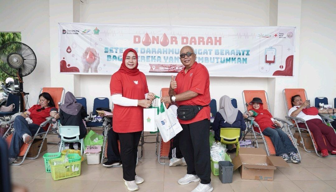 PTPN IV Regional III, Anak Usaha Holding Perkebunan Nusantara, Kumpulkan 81 Kantong Darah pada Penutupan Porseni HUT ke-81 RI