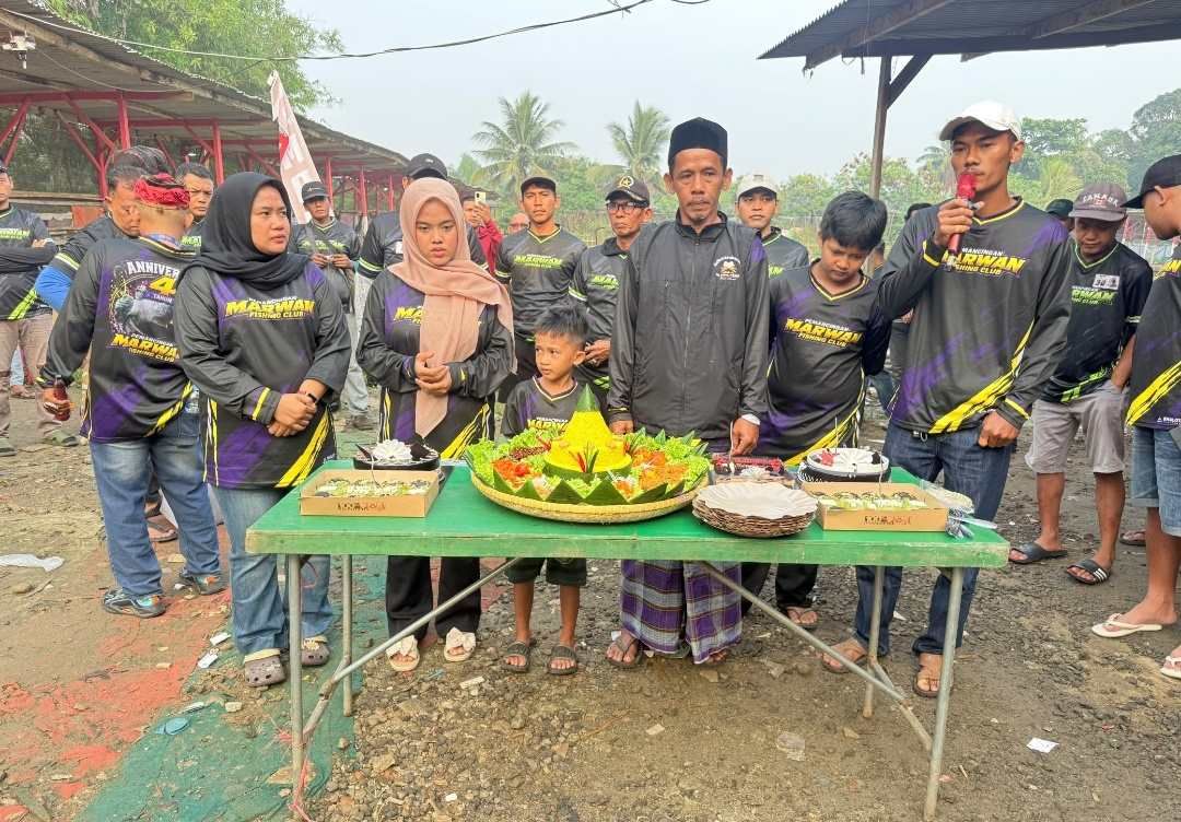 Milad ke 4, Ratusan Peserta Ikuti Lomba Mancing di Kolam Marwan Fishing