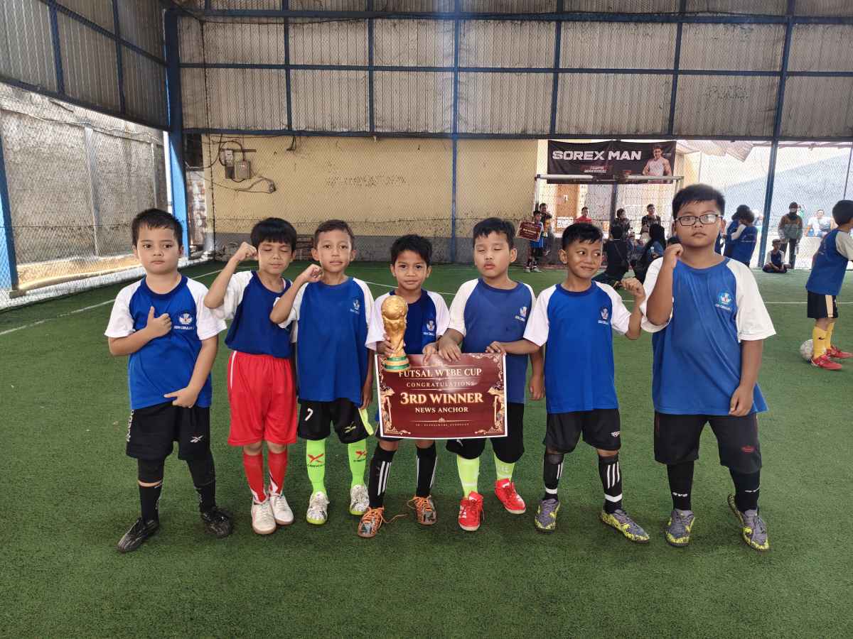 SDN Cibuluh 1 Tampil Dominan, Borong 5 Piala di WTBE Futsal Unity Cup 2026